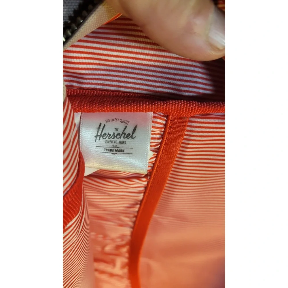 Herschel Settlement Backpack Dusty Rose Pink‎ Laptop School Bag Striped Lining